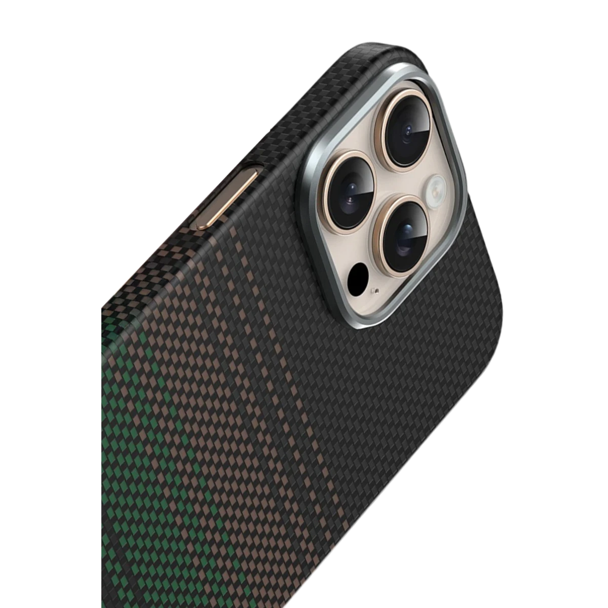 Keephone Apple iPhone 15 Pro Max Kevlar Seanova Magsafe Kılıf - Aurora