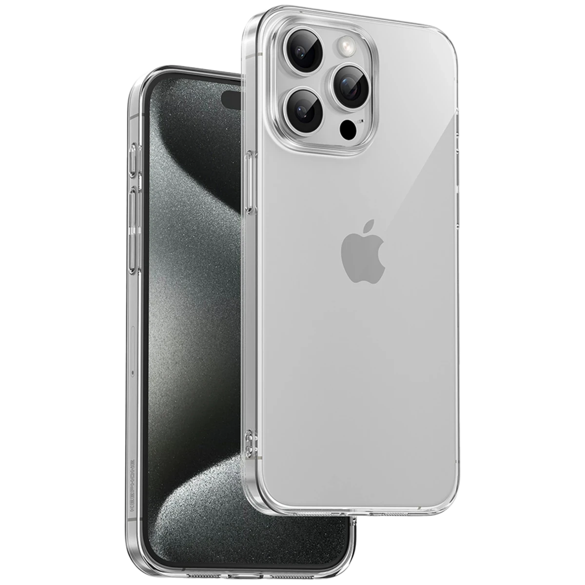 Keephone Apple iPhone 15 Pro Max X-Crystal Slim Kılıf - Şeffaf