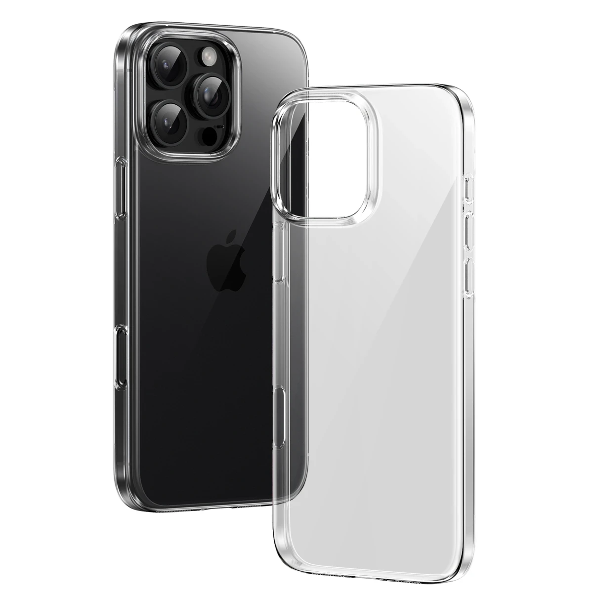Keephone Apple iPhone 15 Pro Max X-Crystal Slim Kılıf - Şeffaf
