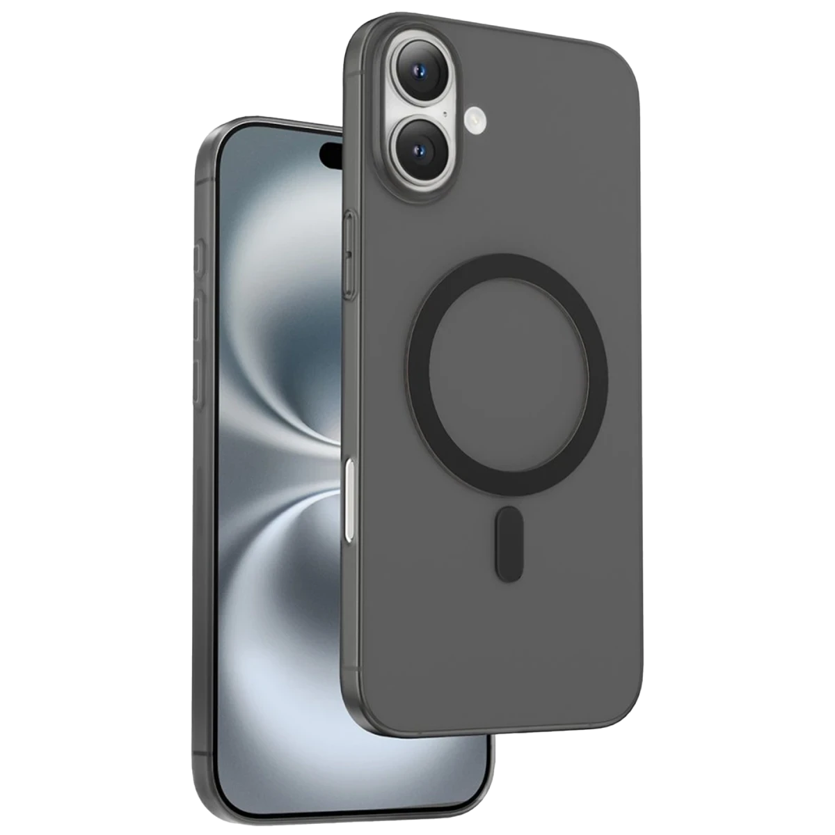 Keephone Apple iPhone 16 AirSkin Pro Magsafe Kılıf - Siyah