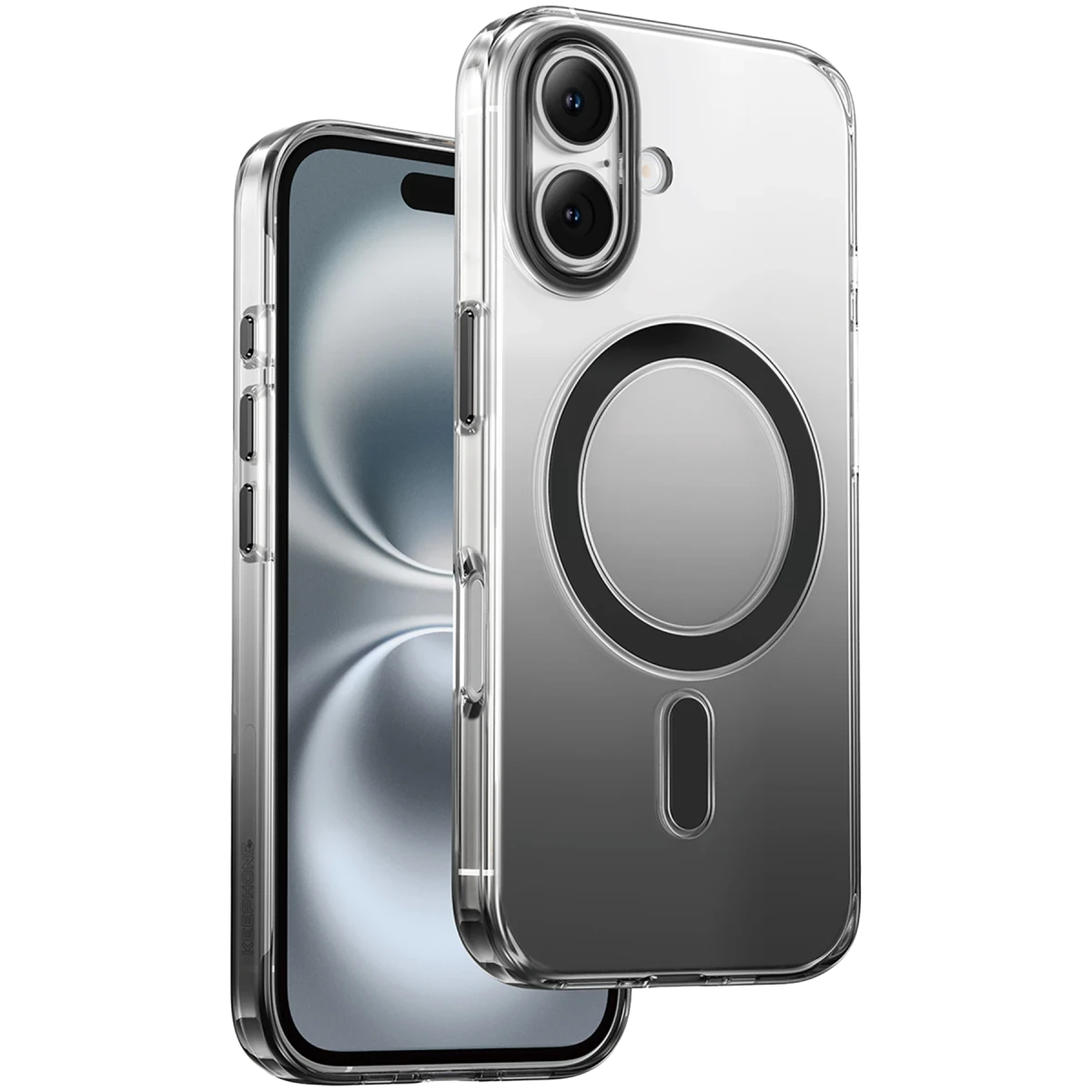 Keephone iPhone 16 Aurora Pro Magsafe Kılıf - Siyah Titanyum
