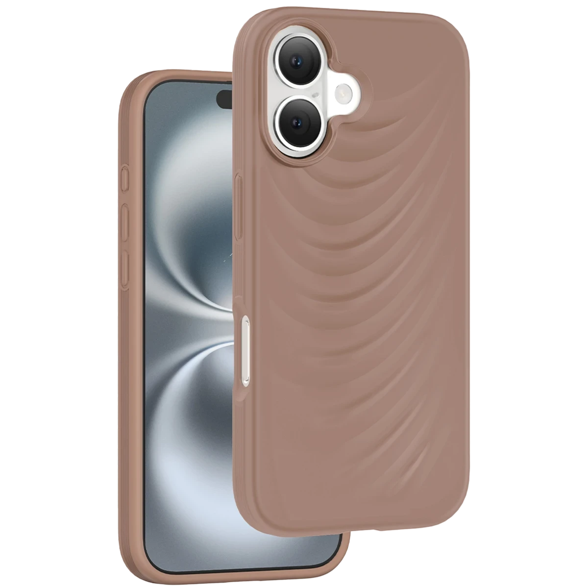 Keephone iPhone 16 Benassi Magsafe Kılıf - Çöl Titanyum