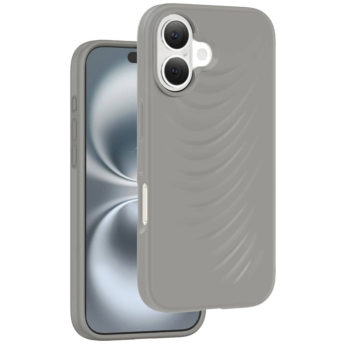 Keephone iPhone 16 Benassi Magsafe Kılıf - Titanyum