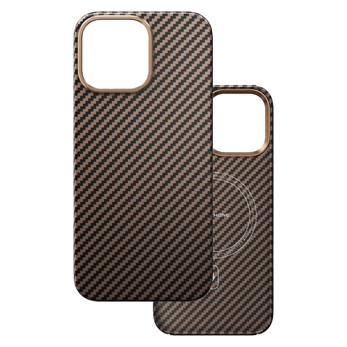 Keephone Apple iPhone 16 Kevlar Magsafe Kılıf - Çöl Titanyum