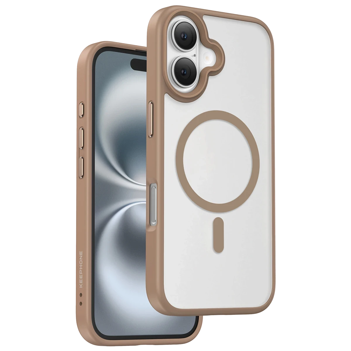 Keephone iPhone 16 Mago Pro Magsafe Kılıf - Çöl Titanyum