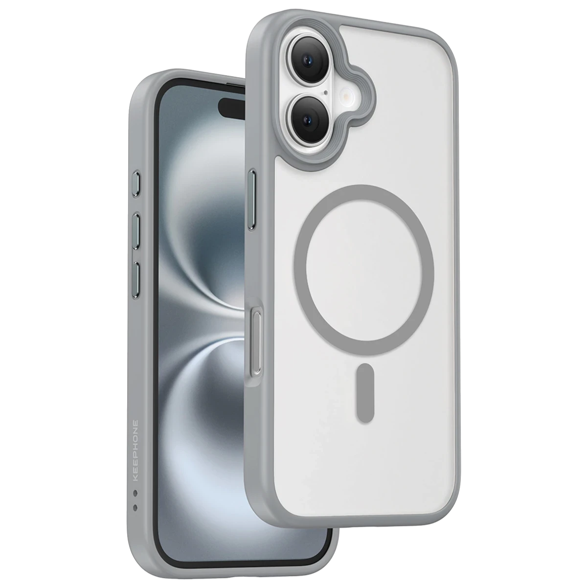 Keephone iPhone 16 Mago Pro Magsafe Kılıf - Natural Titanyum
