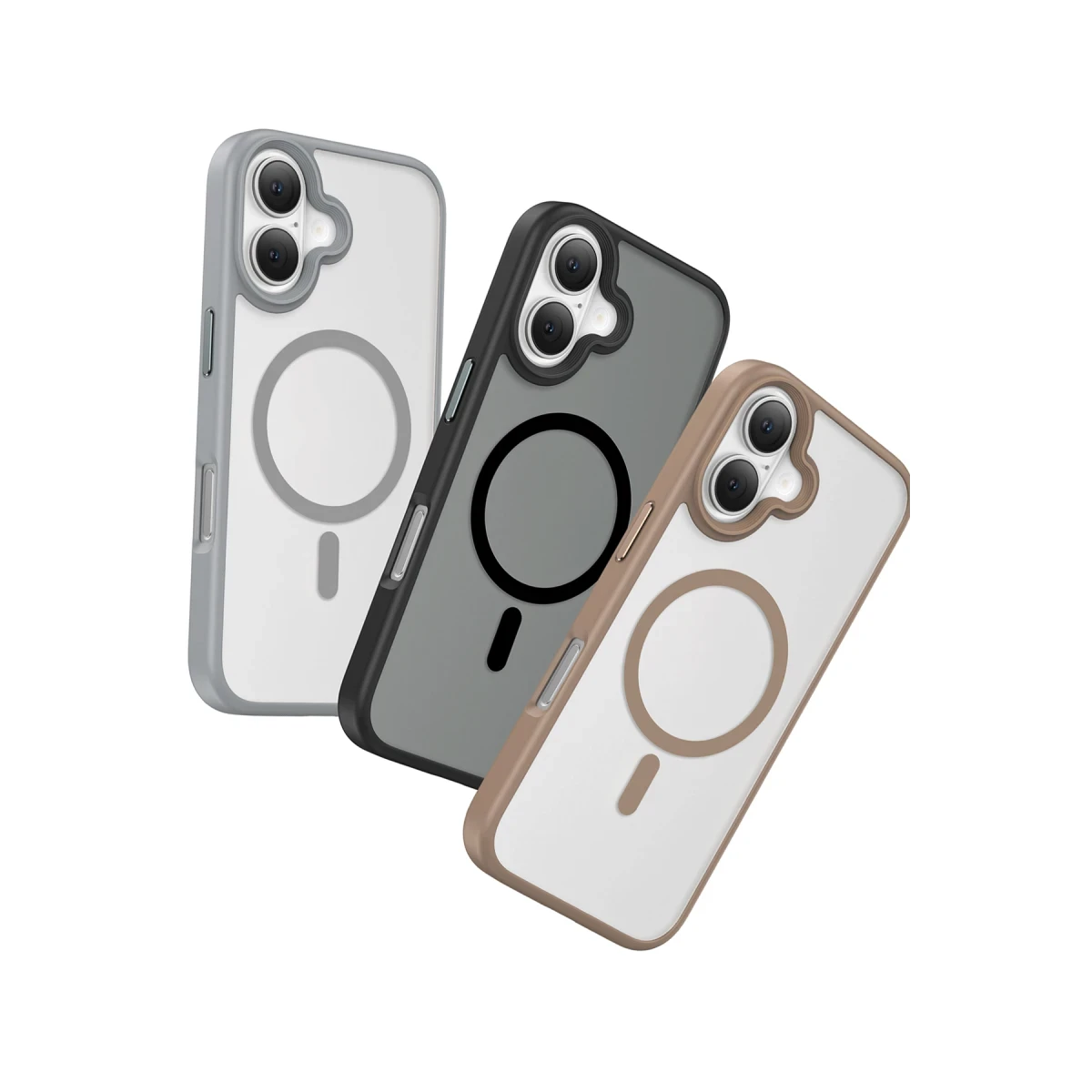 Keephone iPhone 16 Mago Pro Magsafe Kılıf - Siyah Titanyum