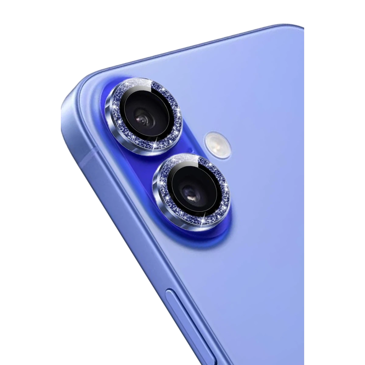 Keephone iPhone 16 Maria Simli Kamera Lens Koruyucu - Mavi