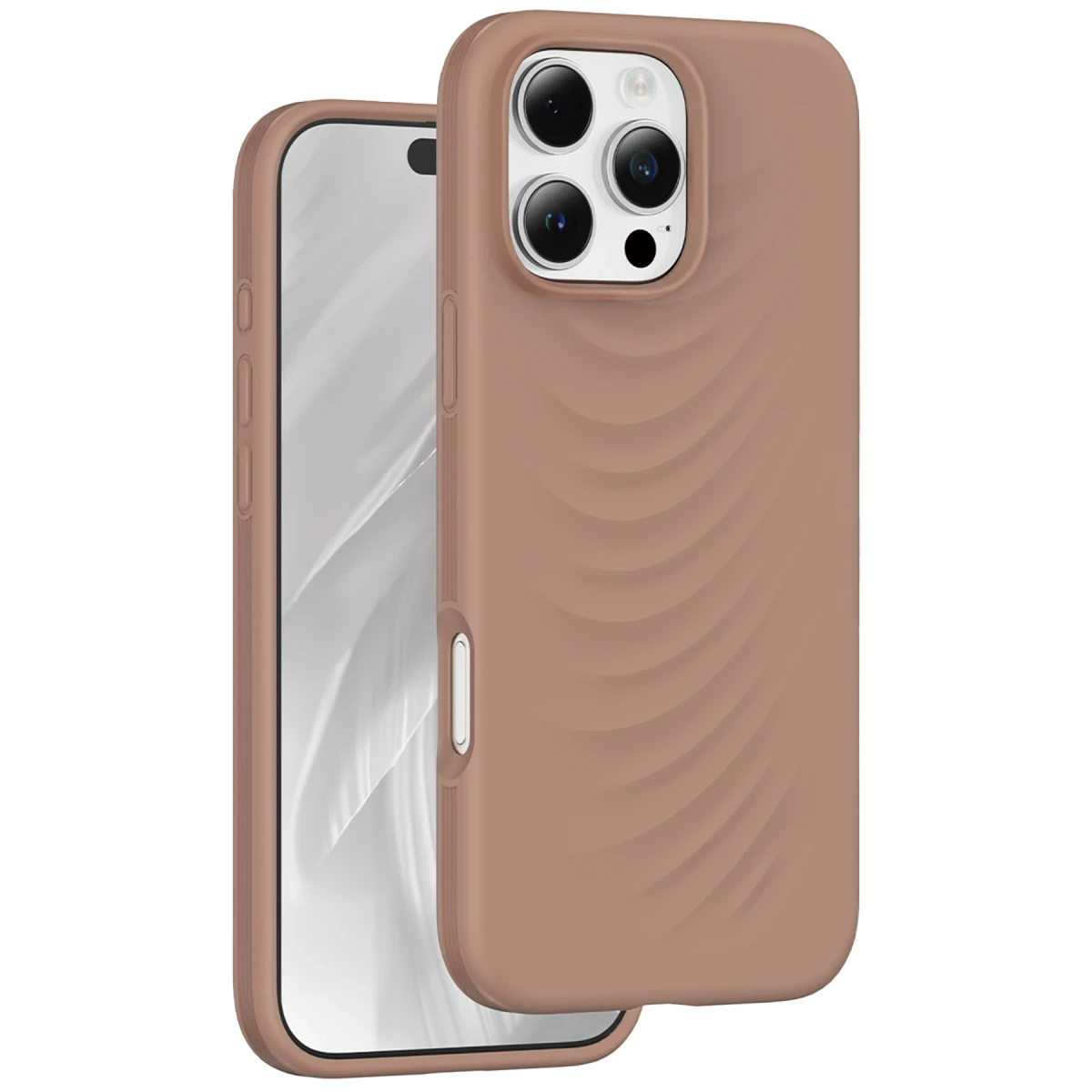 Keephone Apple iPhone 16 Pro Benassi Magsafe Kılıf - Çöl Titanyum