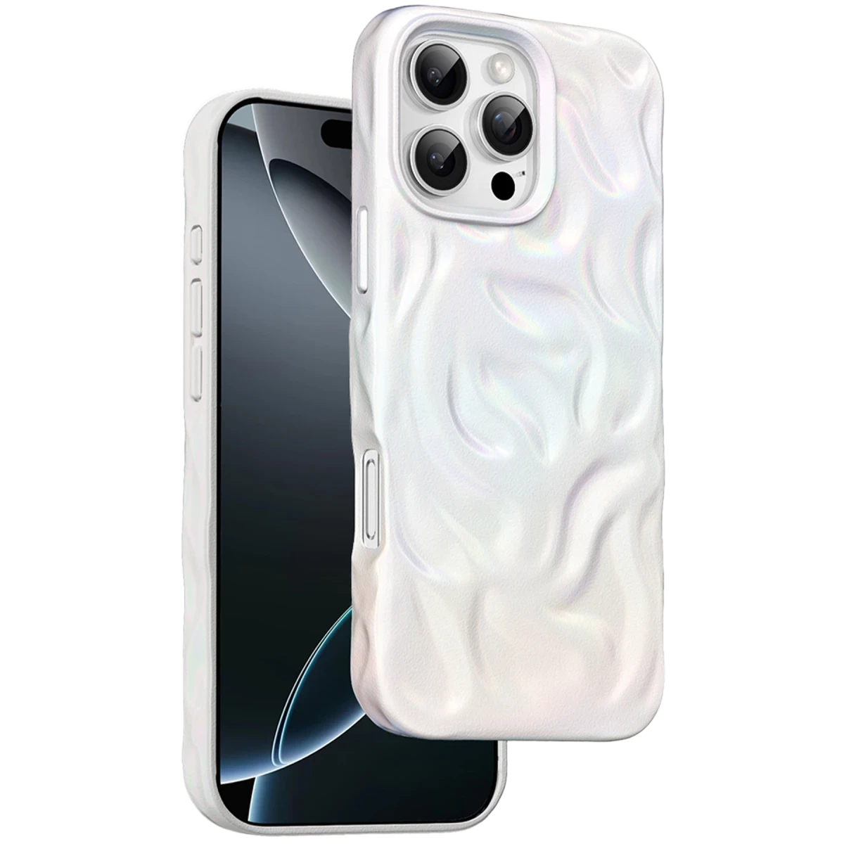 Keephone iPhone 16 Pro Dione Magsafe Kılıf - Beyaz