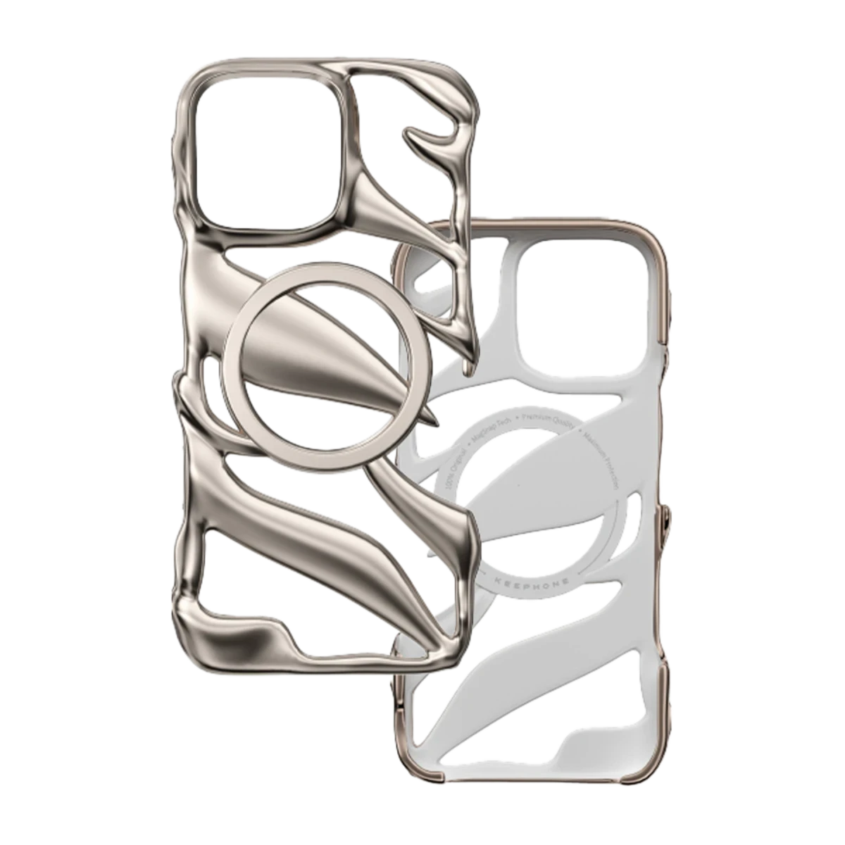 Keephone iPhone 16 Pro Helios Magsafe Kılıf - Gold