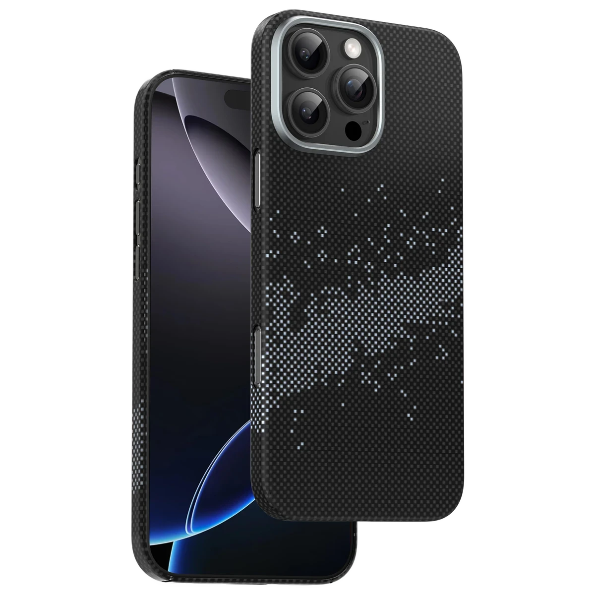 Keephone iPhone 16 Pro Kevlar Seanova Magsafe Kılıf - Yıldız Işığı