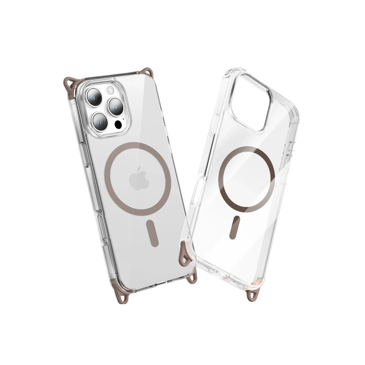 Keephone iPhone 16 Pro MagRock Magsafe Kılıf - Çöl Titanyum