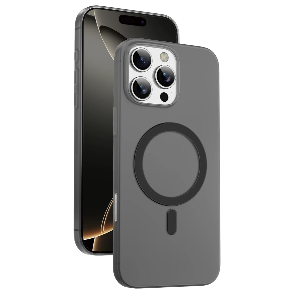Keephone Apple iPhone 16 Pro Max AirSkin Pro Magsafe Kılıf - Siyah