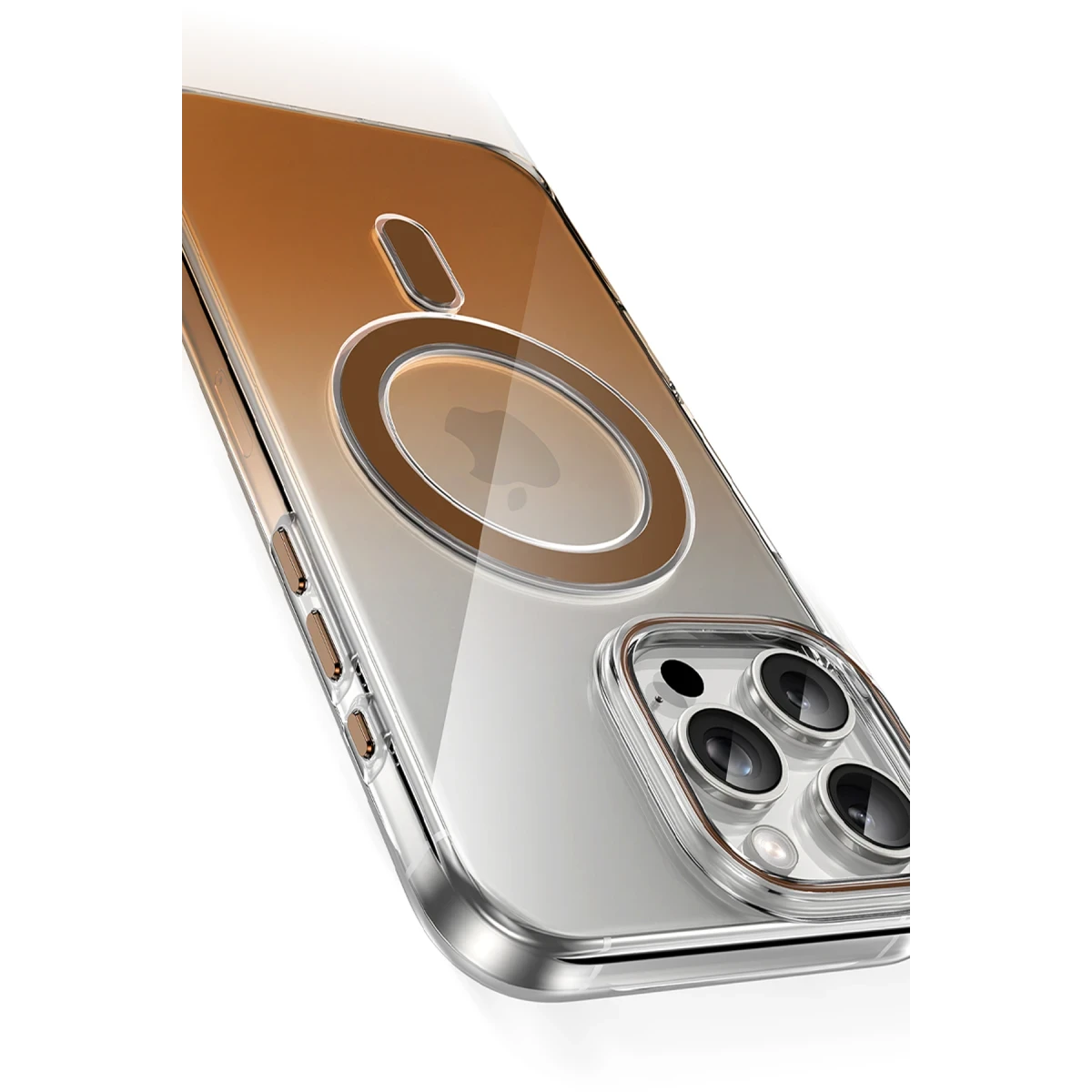 Keephone Apple iPhone 16 Pro Max Aurora Pro Magsafe Kılıf - Çöl Titanyum