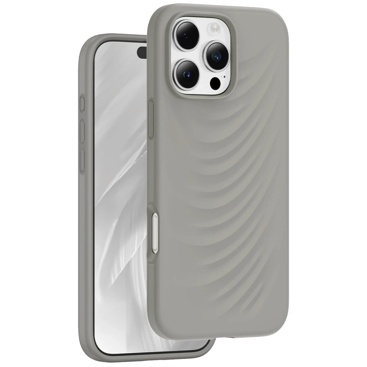 Keephone Apple iPhone 16 Pro Max Benassi Magsafe Kılıf - Titanyum