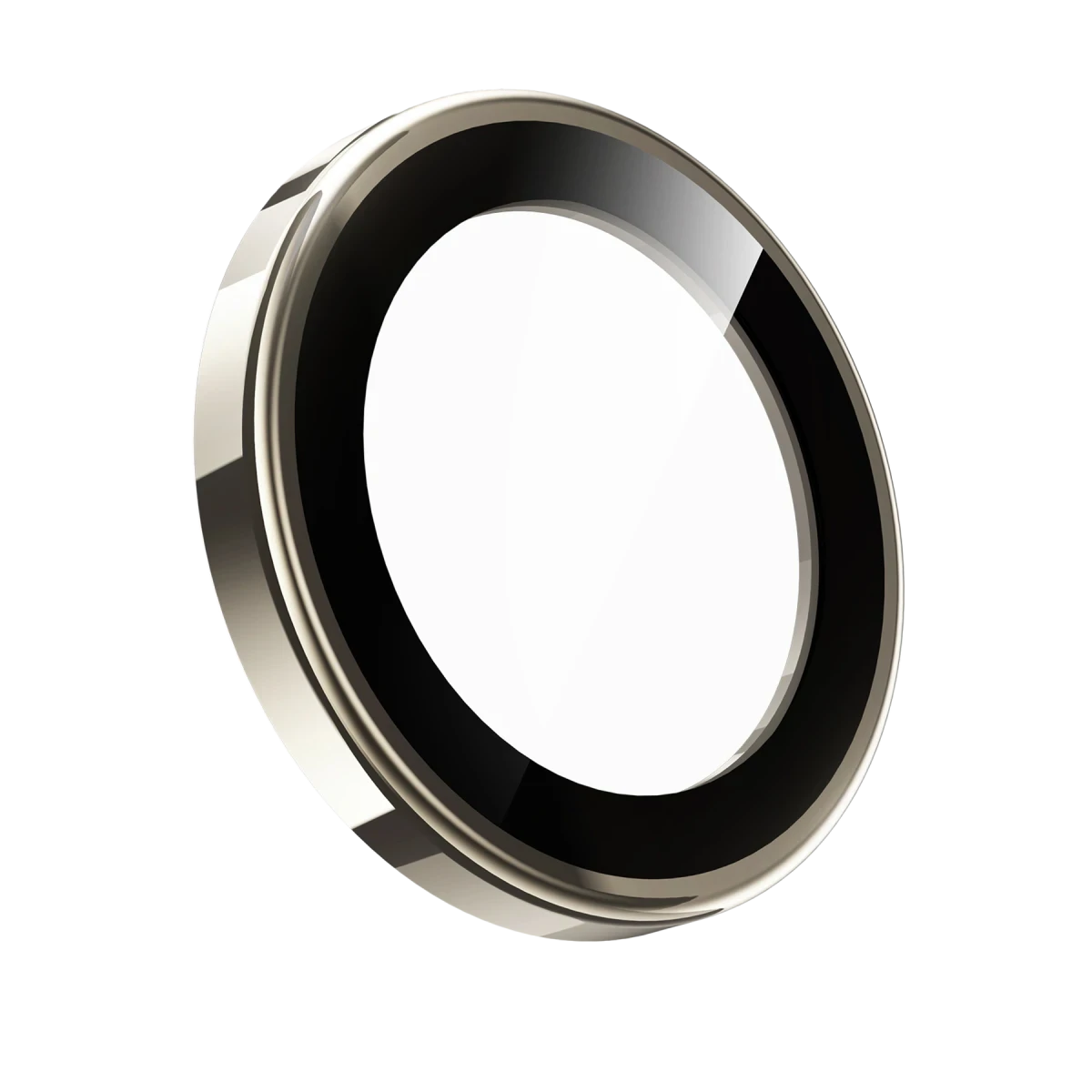 Keephone Apple iPhone 16 Pro Max Bright PVD Metal Kamera Lens - Natural Grey
