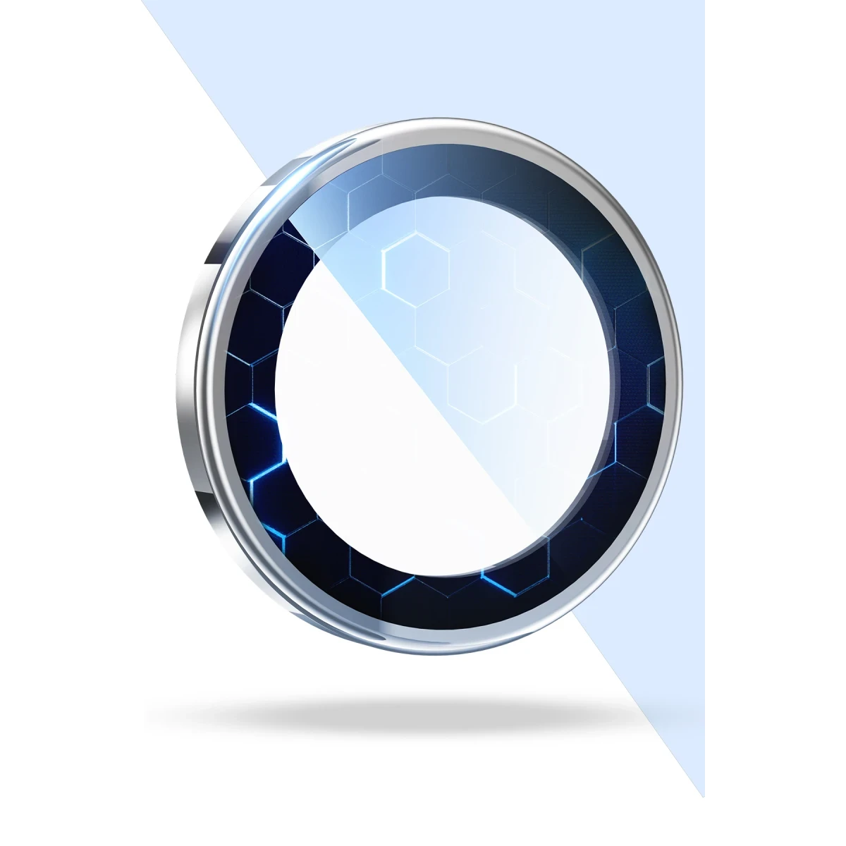 Keephone iPhone 16 Pro Max Bright PVD Metal Kamera Lens - Siyah