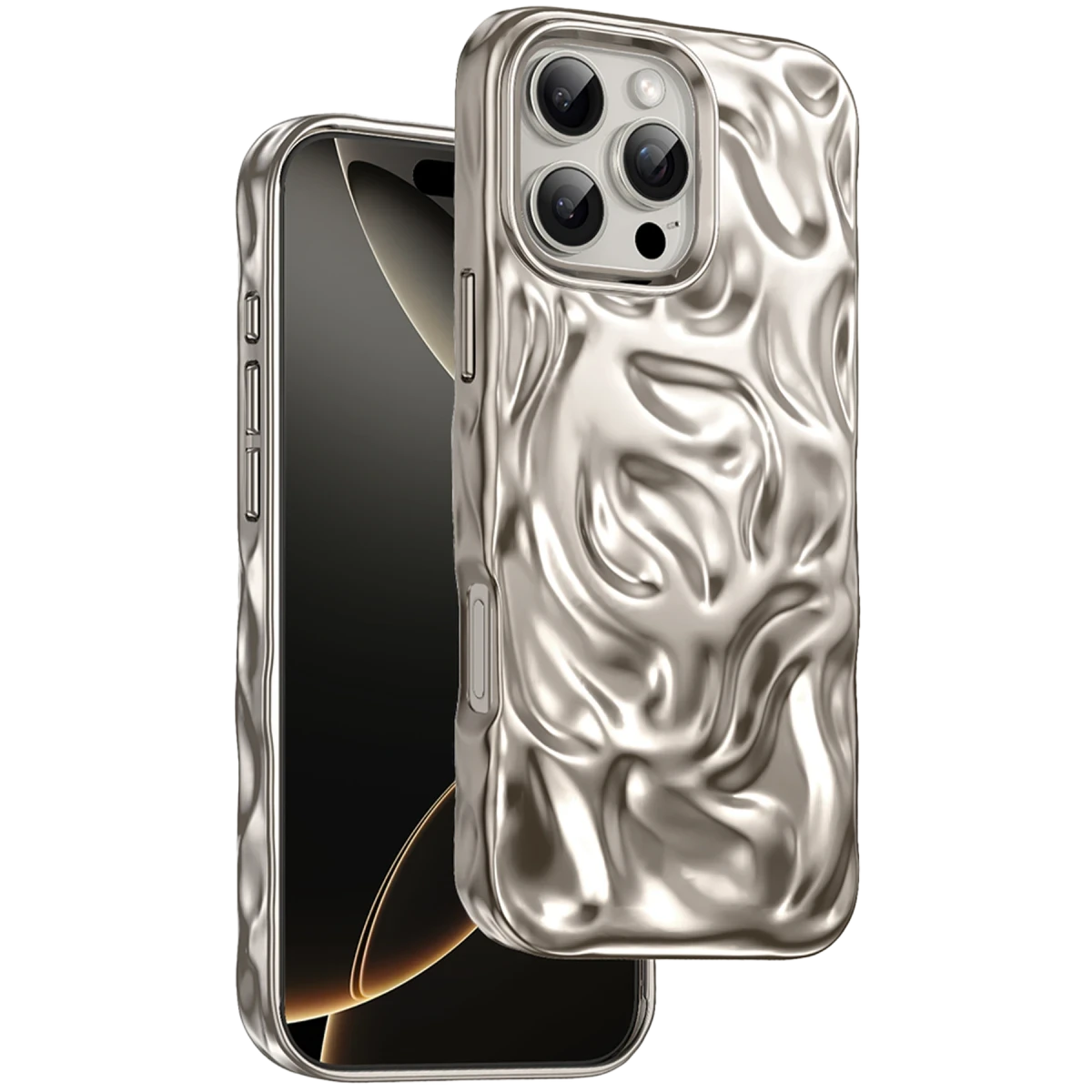 Keephone iPhone 16 Pro Max Dione Magsafe Kılıf - Gold