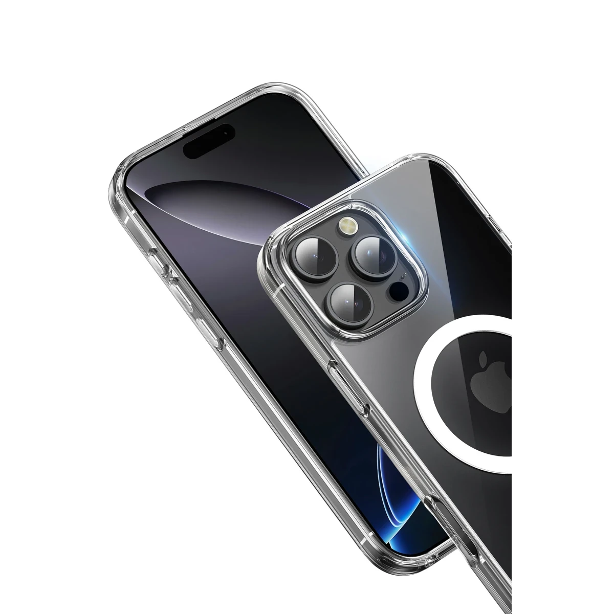 Keephone Apple iPhone 16 Pro Max Hybrid Pro Magsafe Kılıf - Çöl Titanyum