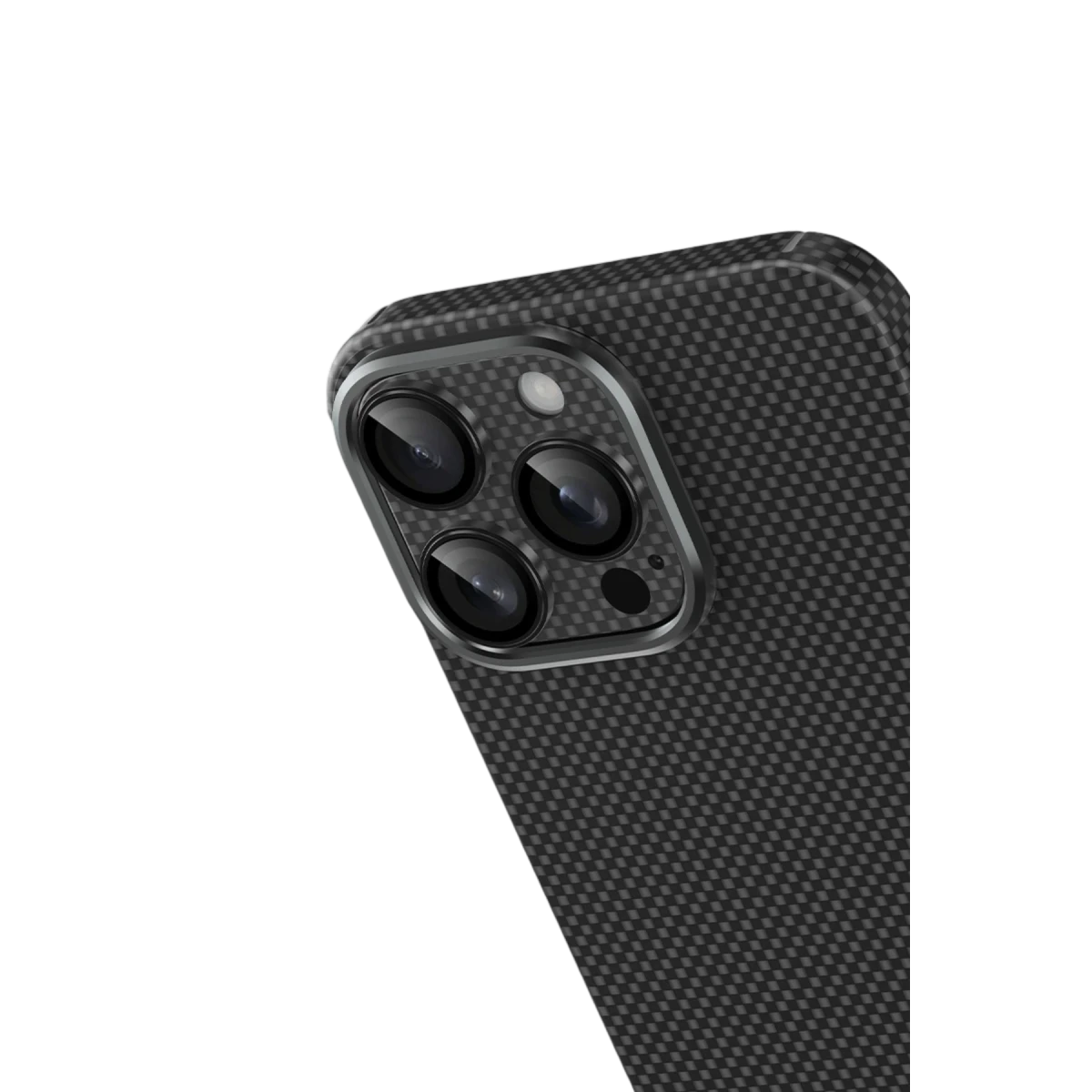 Keephone Apple iPhone 16 Pro Max Kevlar Kamera Lens - Çöl Titanyum