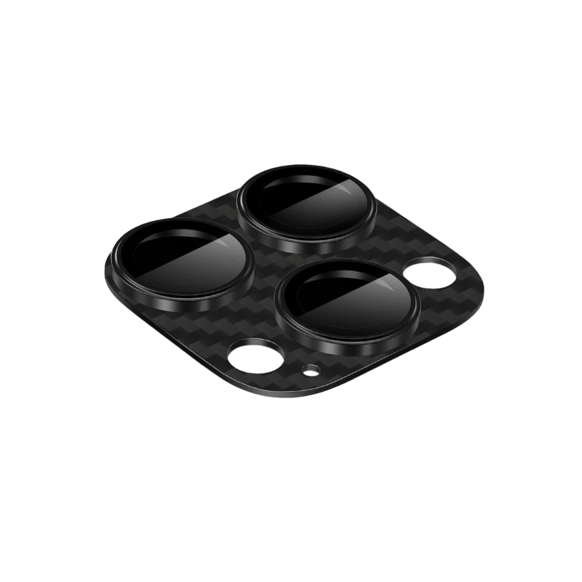 Keephone iPhone 16 Pro Max Kevlar Kamera Lens - Siyah 2