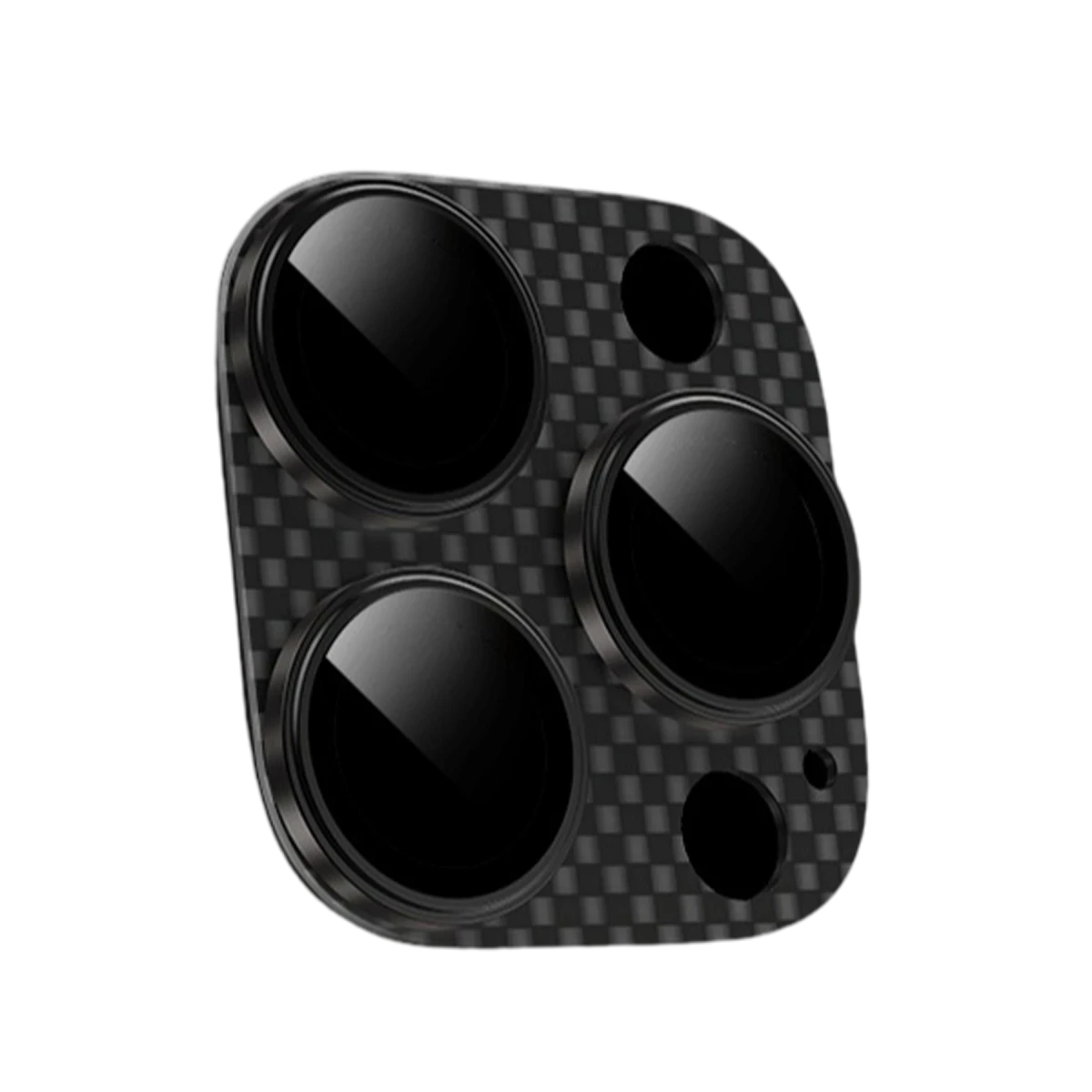 Keephone Apple iPhone 16 Pro Max Kevlar Kamera Lens - Siyah 2