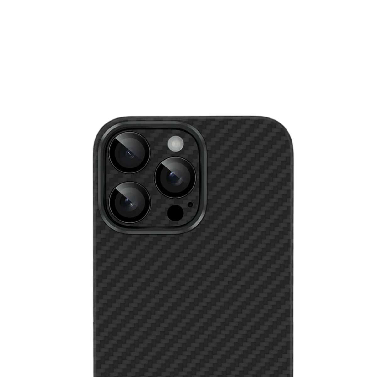 Keephone Apple iPhone 16 Pro Max Kevlar Kamera Lens - Siyah