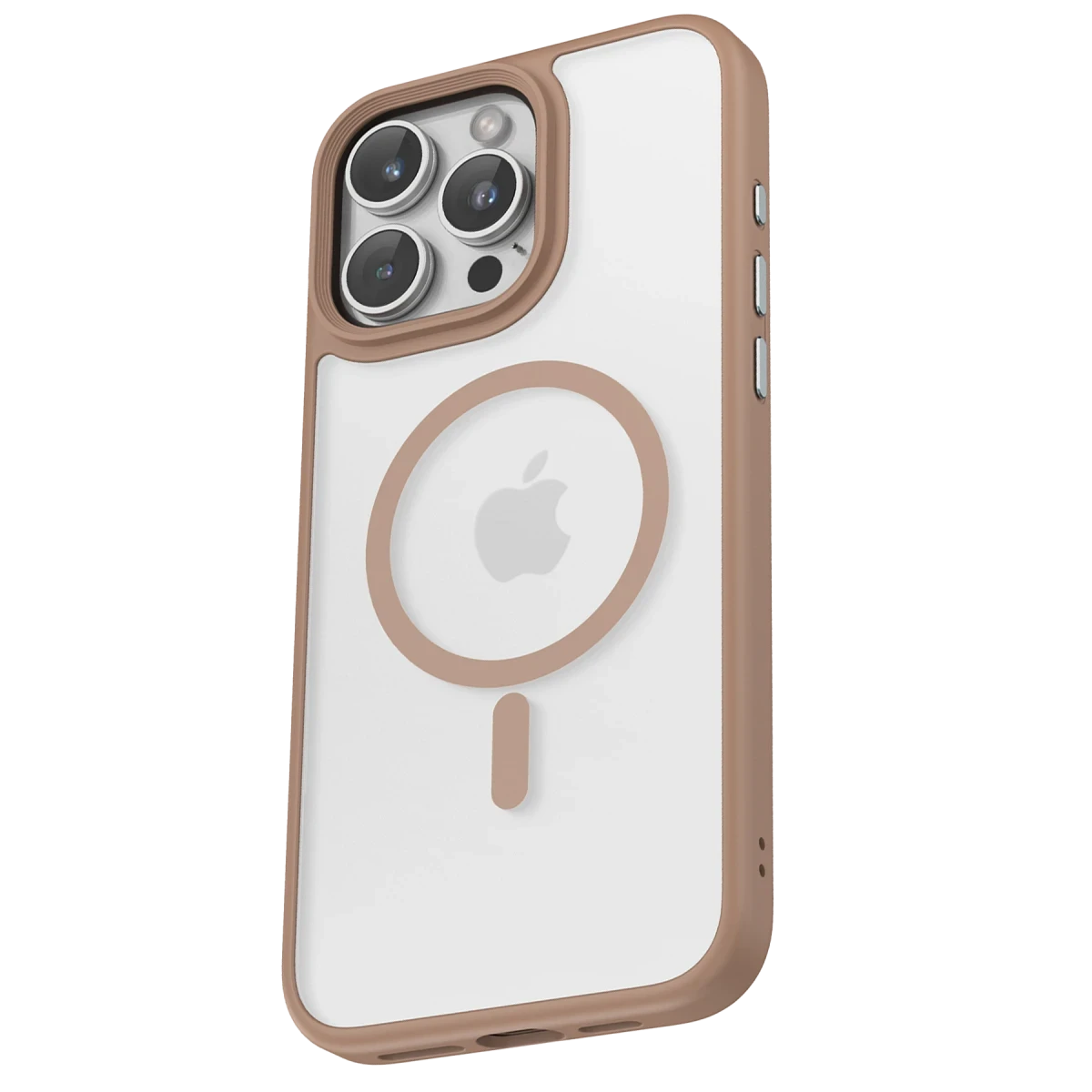 Keephone Apple iPhone 16 Pro Max Mago Pro Magsafe Kılıf - Natural Titanyum