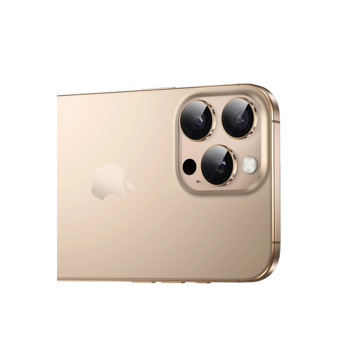 Keephone Apple iPhone 16 Pro Max Sapphire PVD Kamera Lens - Çöl Titanyum