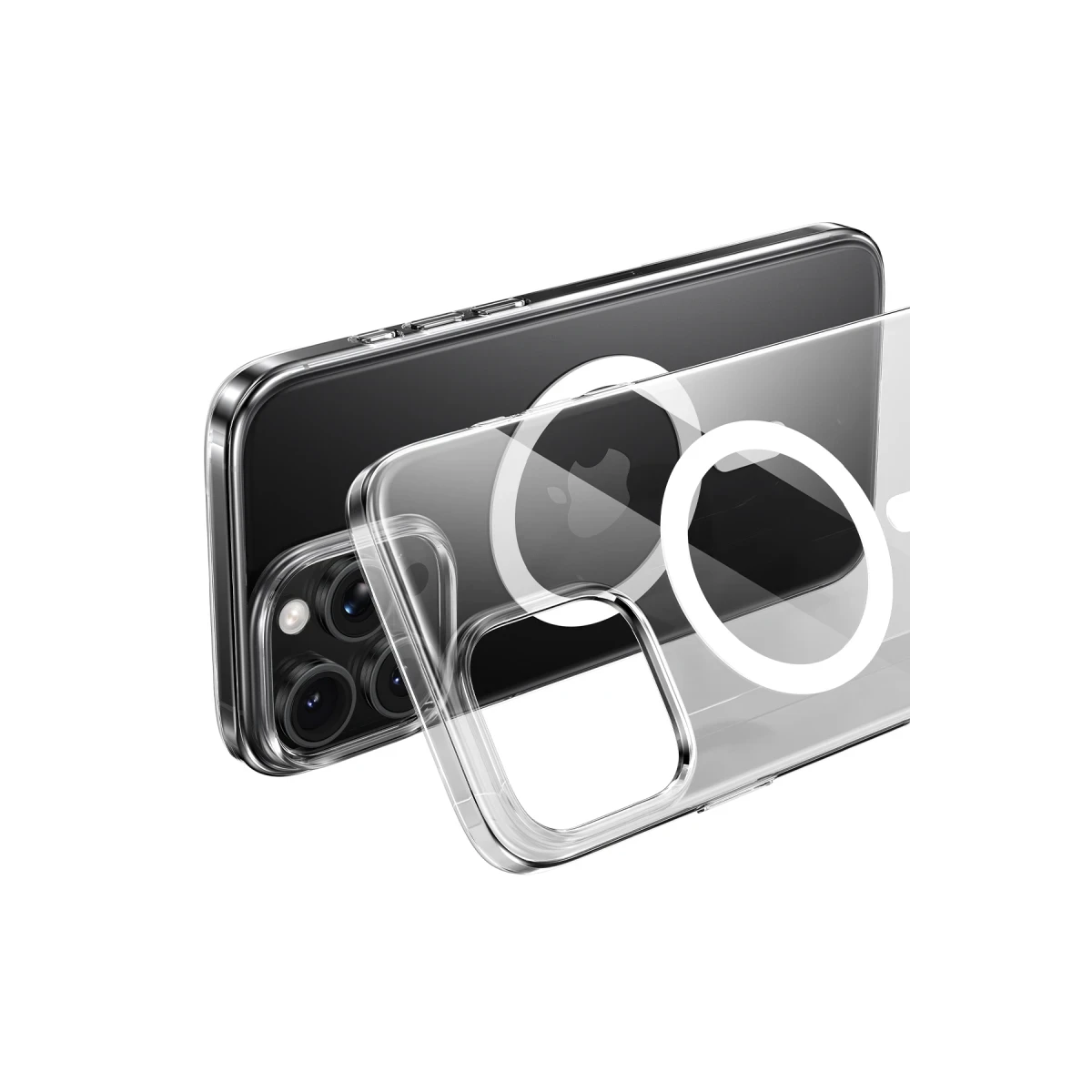 Keephone Apple iPhone 16 Pro Max X-Crystal Slim Magsafe Kılıf - Şeffaf