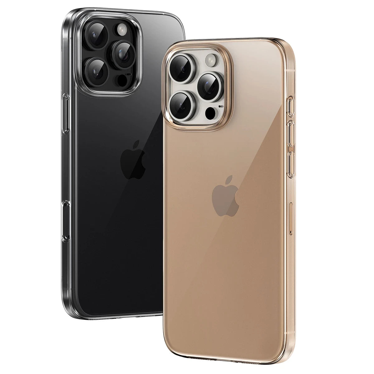 Keephone Apple iPhone 16 Pro X-Crystal Slim Kılıf - Natural Titanyum