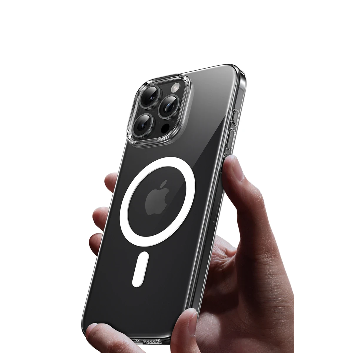 Keephone iPhone 16 Pro X-Crystal Slim Magsafe Kılıf - Çöl Titanyum