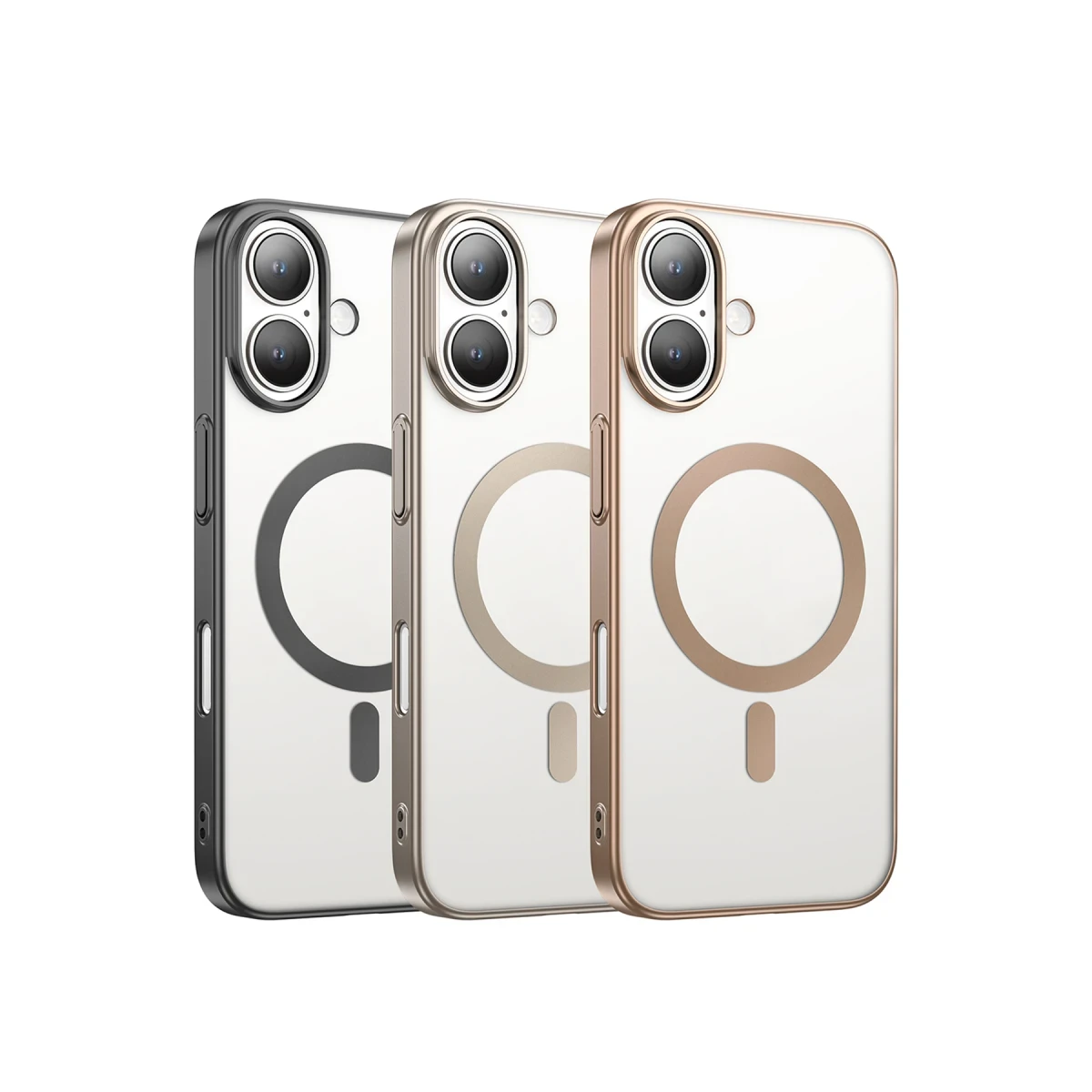 Keephone Apple iPhone 16 Skingrip Magsafe Kılıf - Çöl Titanyum