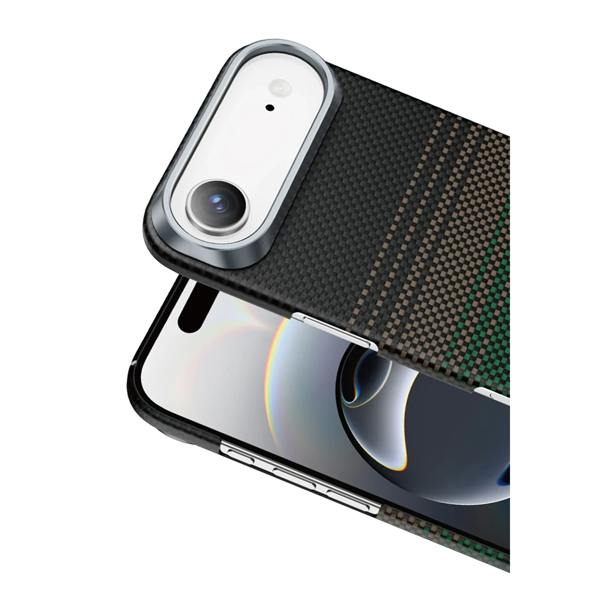 Keephone Apple iPhone 17 Air Kevlar Seanova Magsafe Kılıf - Aurora