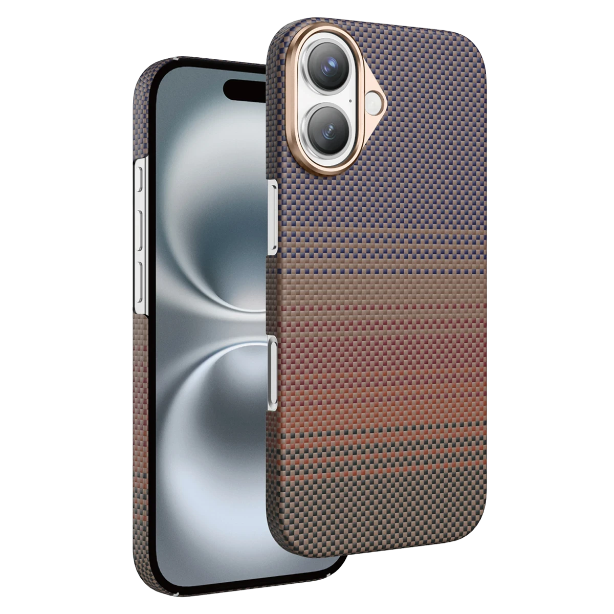 Keephone Apple iPhone 17 Kevlar Seanova Magsafe Kılıf - Sunset
