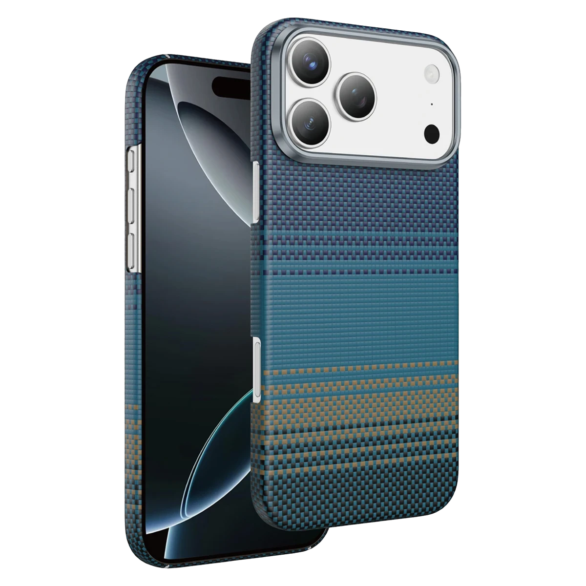 Keephone iPhone 17 Pro Max Kevlar Seanova Magsafe Kılıf - Ay Doğumu