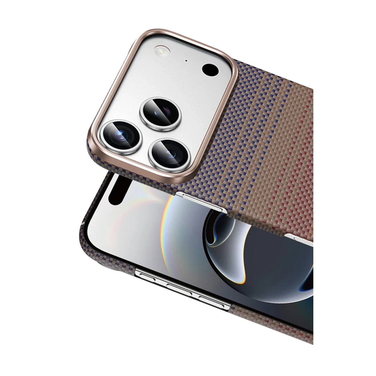 Keephone iPhone 17 Pro Max Kevlar Seanova Magsafe Kılıf - Gün Batımı