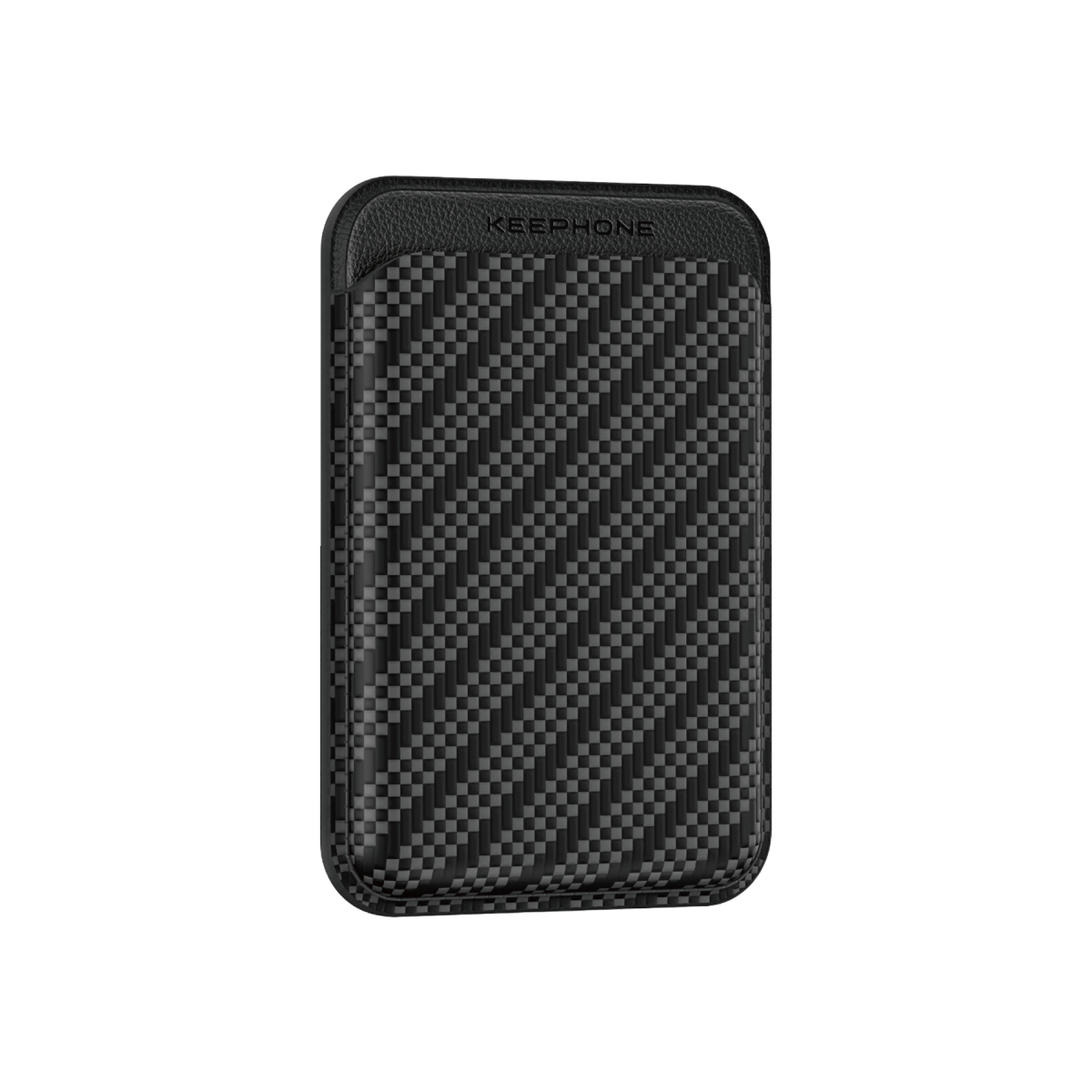 Keephone Kingdon Aramid Fiber Magsafe Uyumlu Kartlık - Siyah