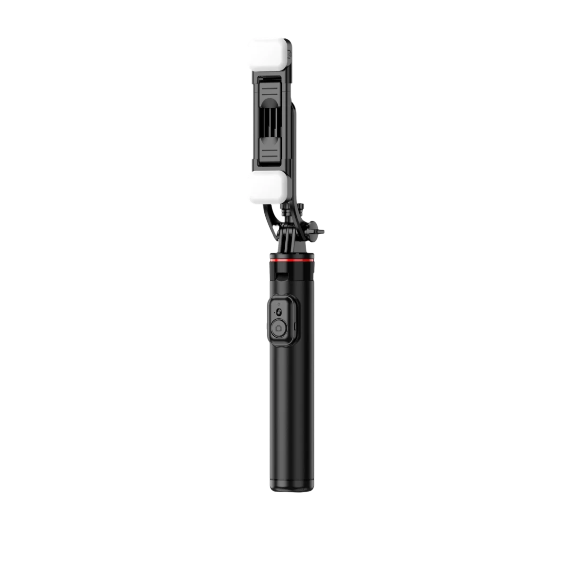 Keephone KP-LA01 Selfy 360 Derece Ayarlanabilir Led Işıklı 133.5cm BT Selfie Çubuğu - Siyah