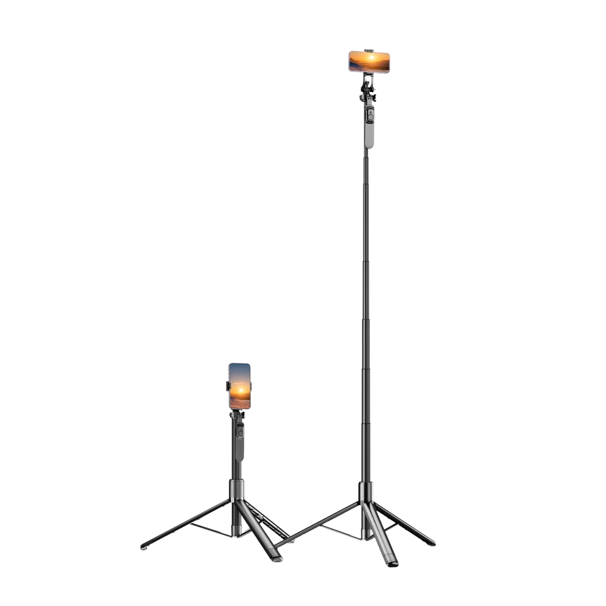 Keephone KP-LA05 PicPod 360 Derece Ayarlanabilir 202cm BT Selfie Çubuğu - Siyah