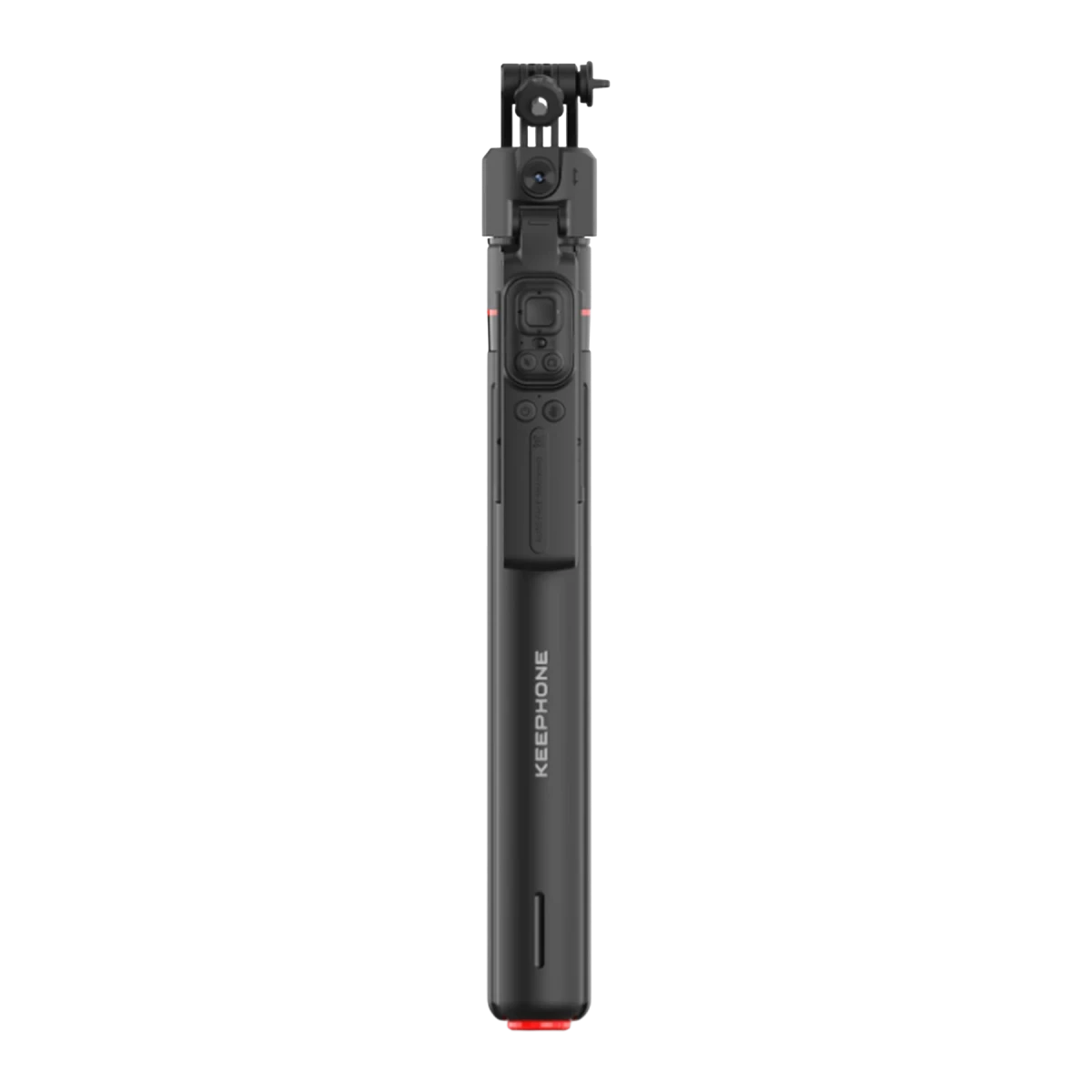 Keephone KP-LA06 BuddyCam 360 Derece AI Auto-Tracking Özellikli BT Selfie Gimbal – Siyah