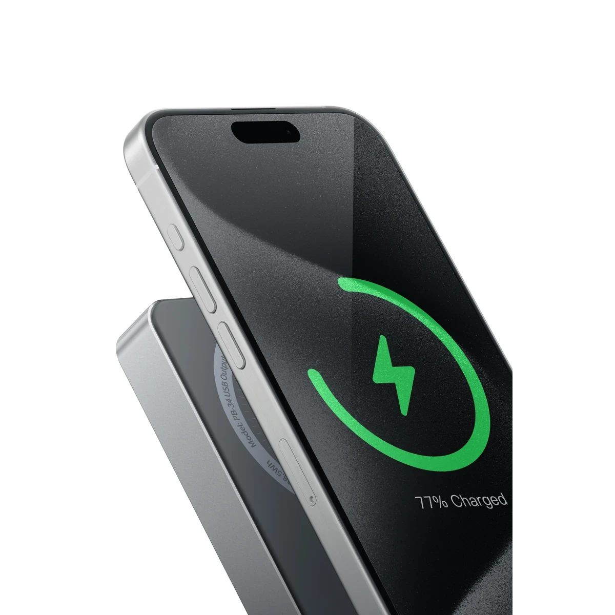 Keephone PB34 Lucci 10.000 mAh 20W Type-C 22.5W USB QC 15W Kablosuz Şarj PD Magsafe Powerbank - Koyu Gri