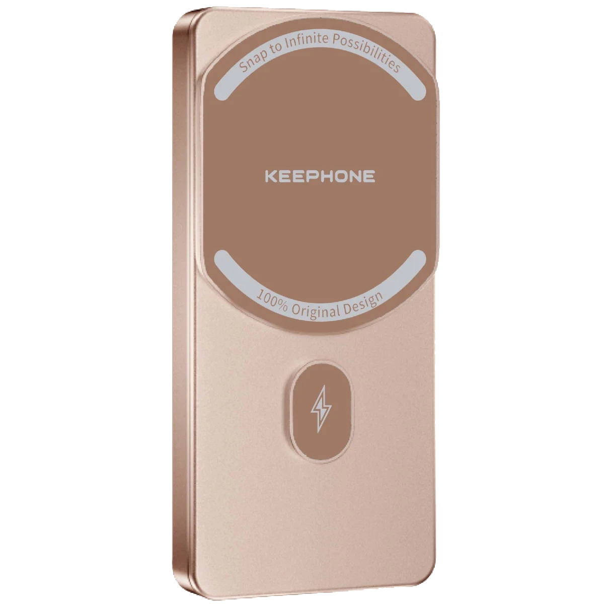 Keephone PB36 MagCube 5.000 mAh Type-C 20W PD Magsafe Destekli Powerbank - Çöl Titanyum