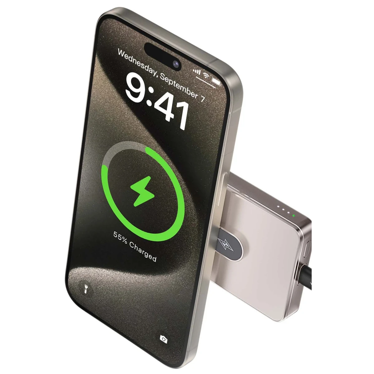 Keephone PB36 MagCube 5.000 mAh Type-C 20W PD Magsafe Destekli Powerbank - Koyu Gri