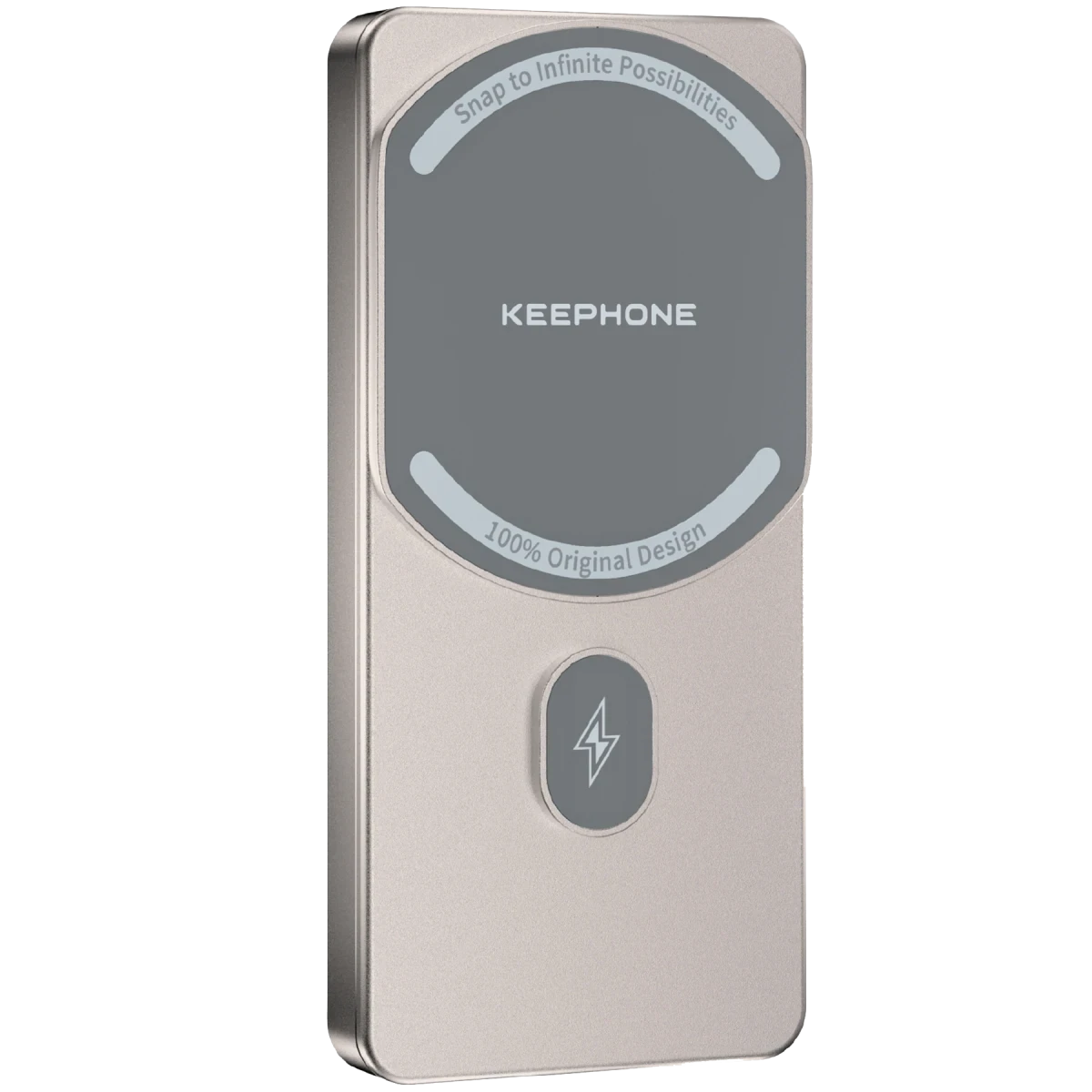 Keephone PB36 MagCube 5.000 mAh Type-C 20W PD Magsafe Destekli Powerbank - Titanyum