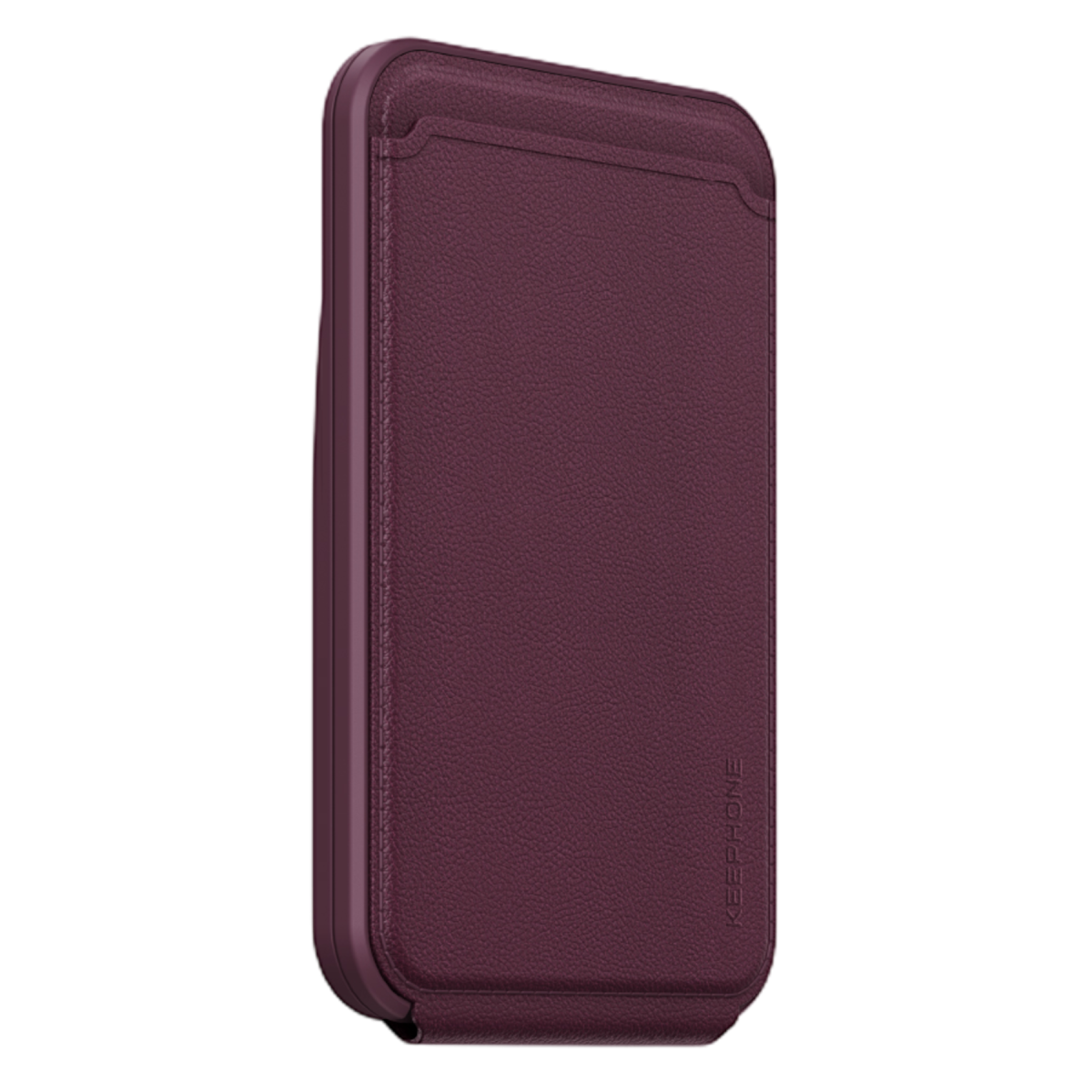 Keephone MagFold Deri Manyetik Cüzdan - Bordo