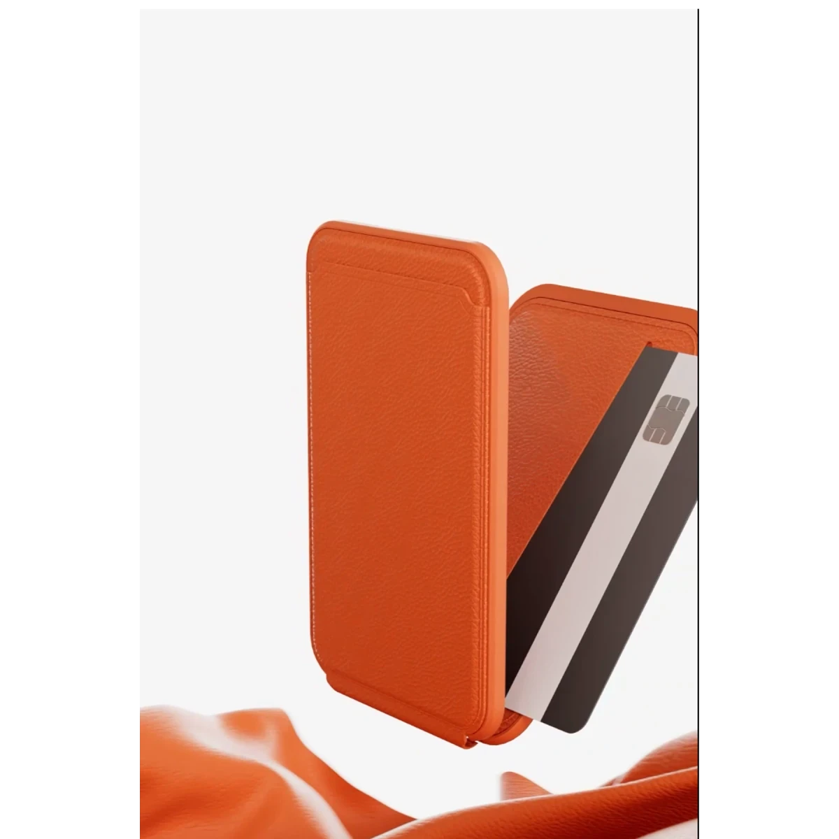 Keephone MagFold Deri Manyetik Cüzdan - Gri
