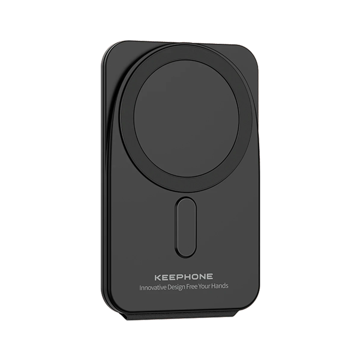 Keephone MagFold Deri Manyetik Cüzdan - Siyah