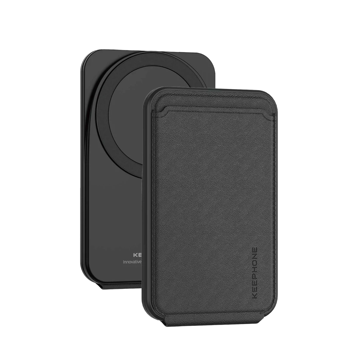 Keephone MagFold Deri Manyetik Cüzdan - Siyah